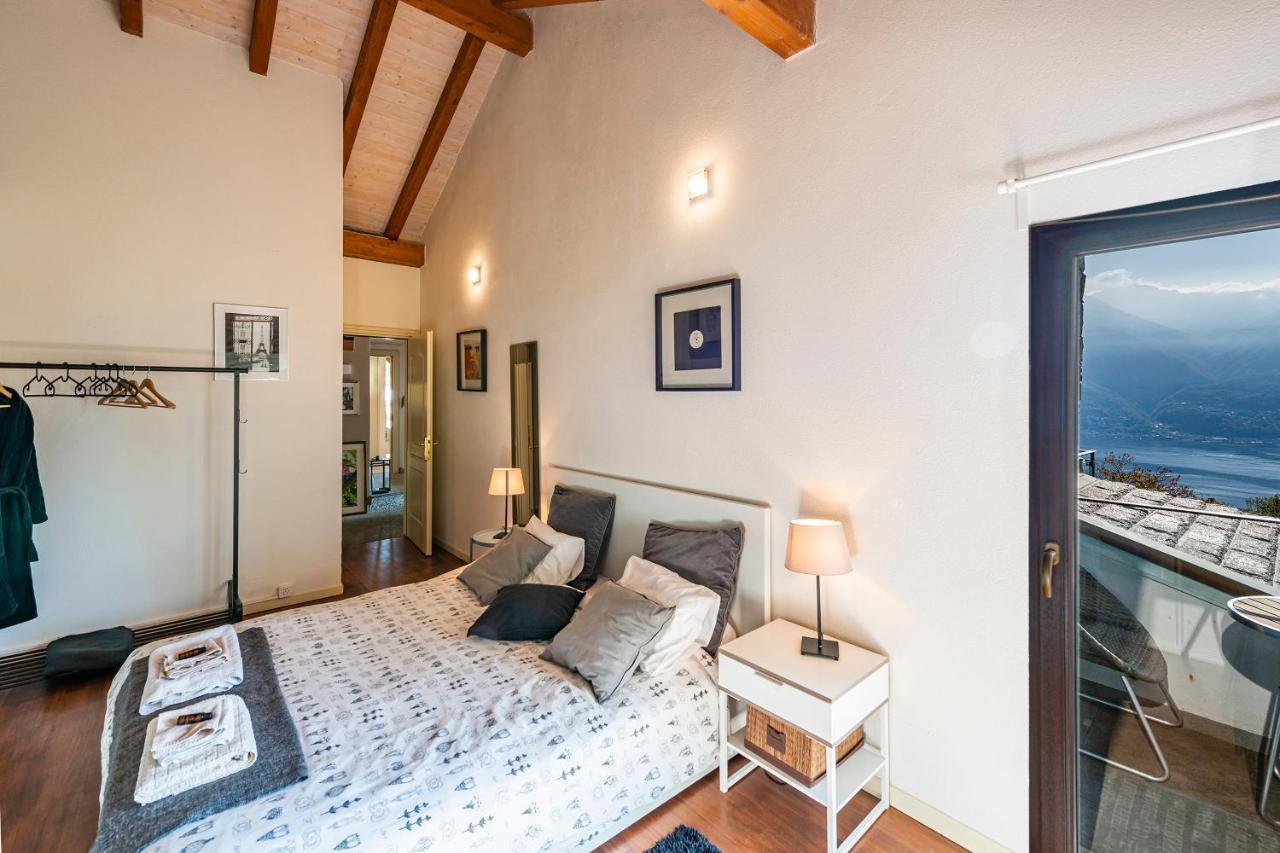 Casa Luna - Wonderful Lake View Brione sopra Minusio Exterior foto