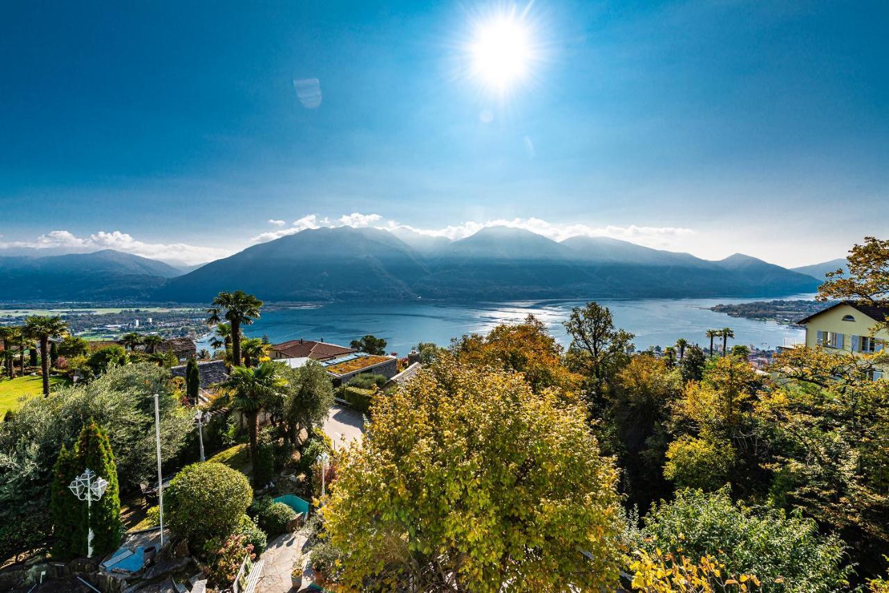 Casa Luna - Wonderful Lake View Brione sopra Minusio Exterior foto